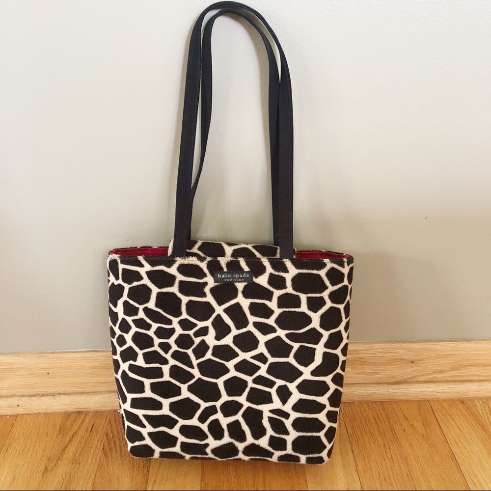 Kate Spade small animal print tote